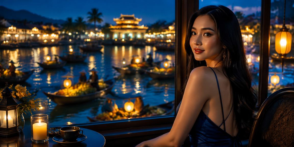 Người dùng Huế thưởng thức cà phê và xem cược bóng đá trên bongda24