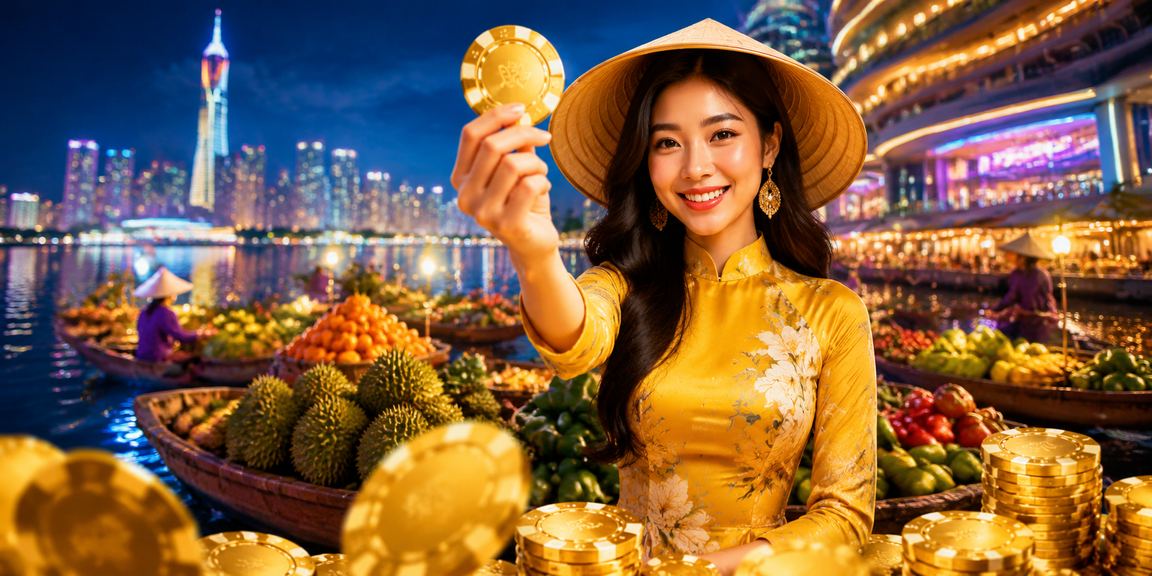 Người dùng đặt cược trực tuyến tại vùng đồng bằng sông Cửu Long, Mekong Việt Nam