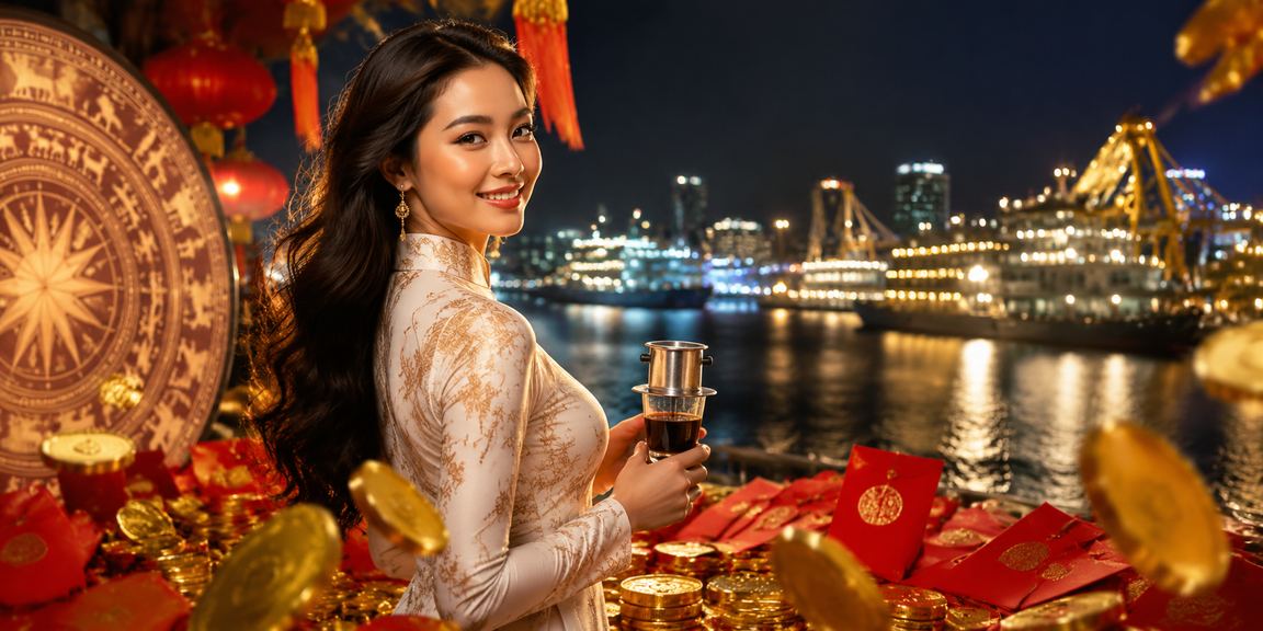 Phong bì đỏ và cà phê Việt Nam – không khí lễ hội tại Vũng Tàu cùng bongda24